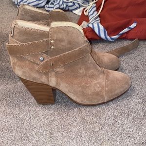 Rag and bone suede booties